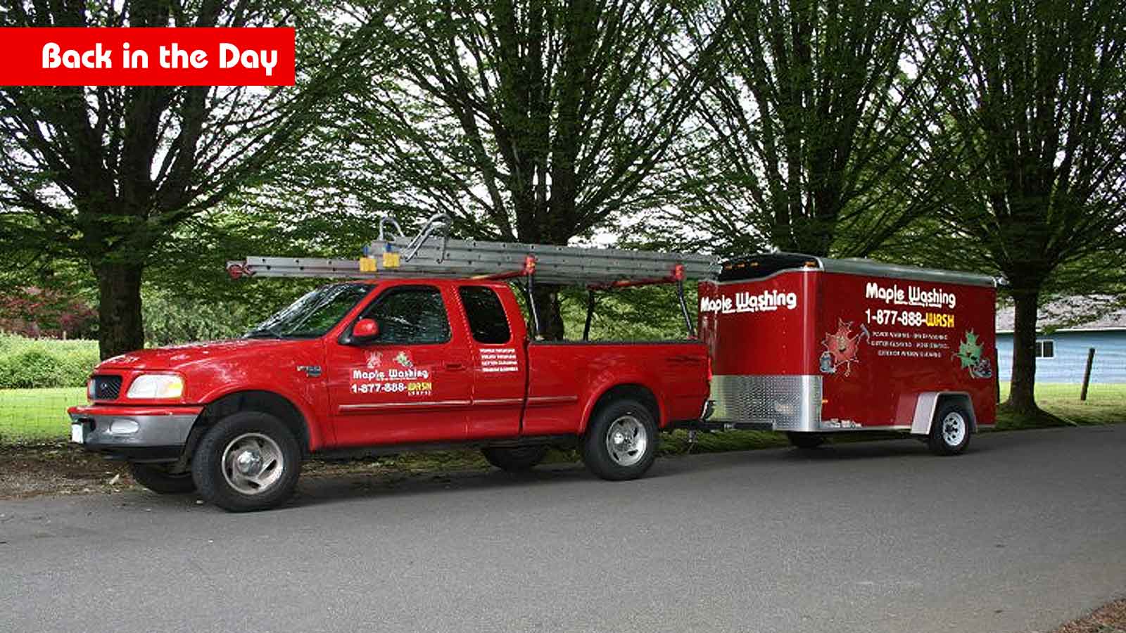 Maple-Washing-1 Maple Washing Maple Ridge exterior cleaning team performing professional power washing on a residential driveway